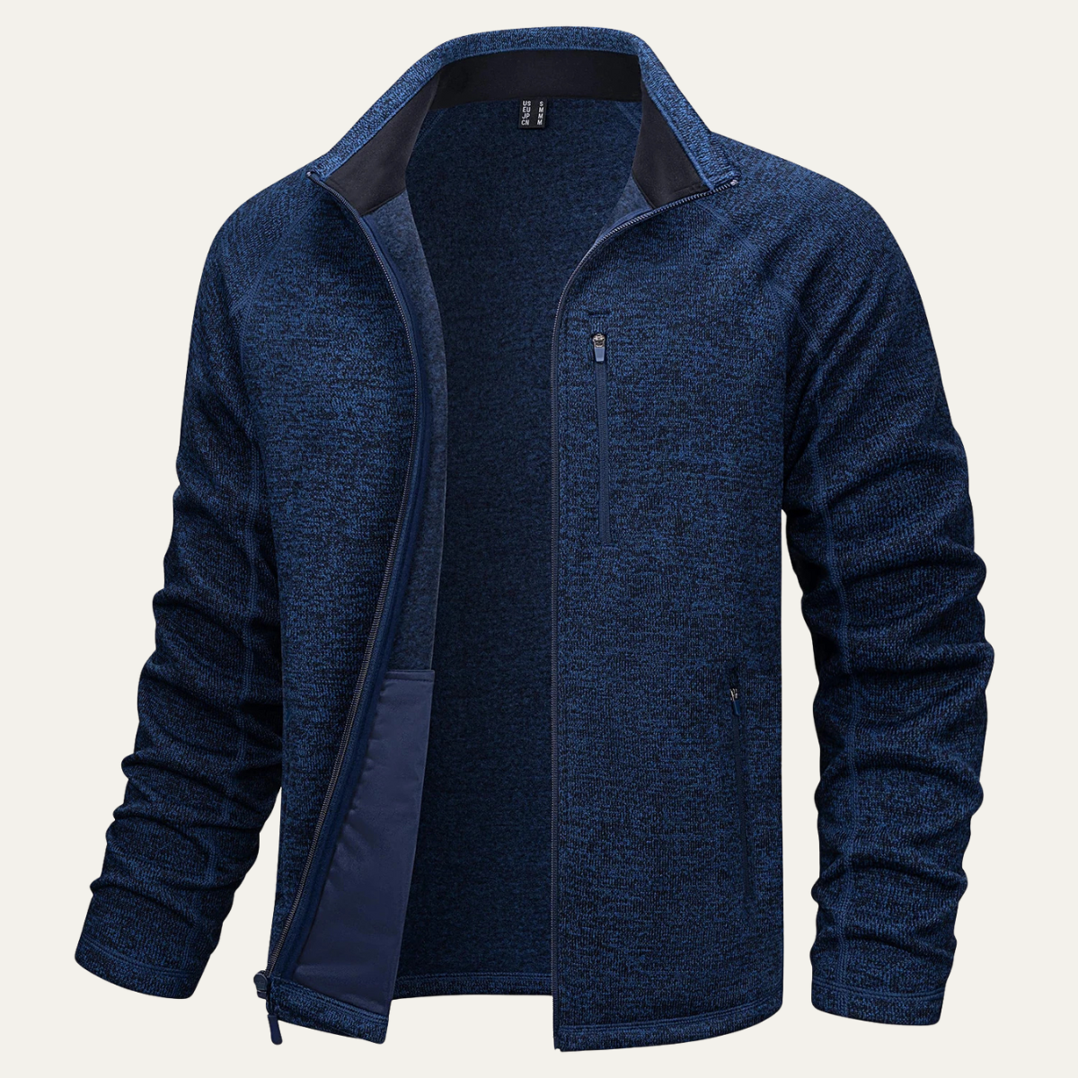 Warm Men's Full Zip Fleece Outdoor Jacket