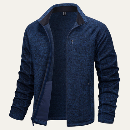 Warm Men's Full Zip Fleece Outdoor Jacket