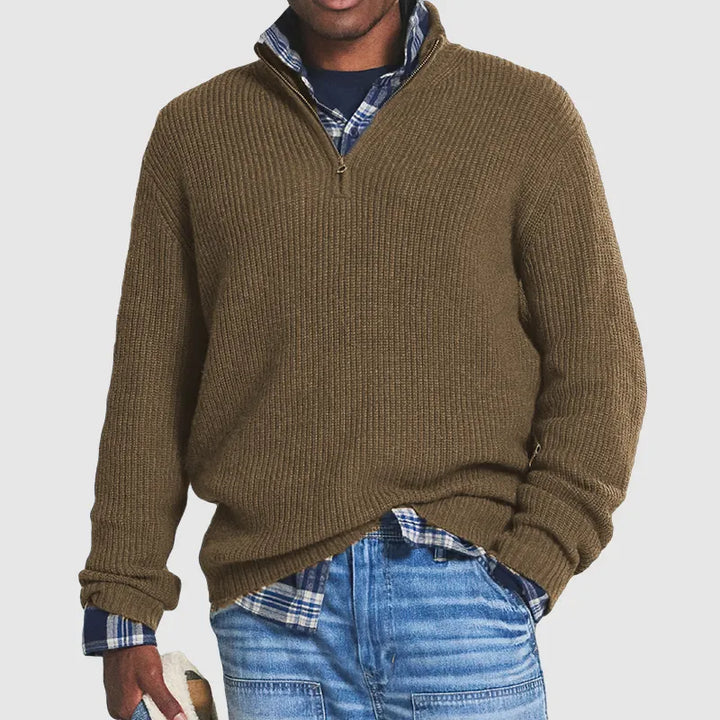 Luxurious Soft Zip Up Sweater