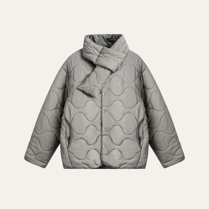 Warm Padded Mens Quilted Coat