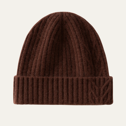 Premium Mens Ribbed Cashmere Winter Hat - OutfitLondon