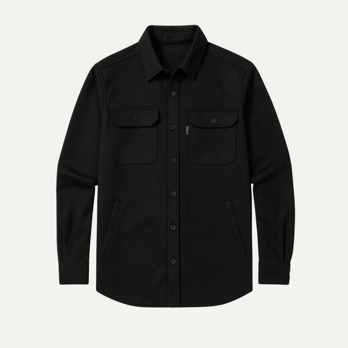 Relaxed Fit Mens Casual Shirt Jacket