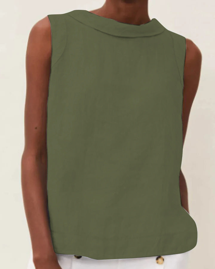 Women's Casual Cotton Sleeveless Tank Top