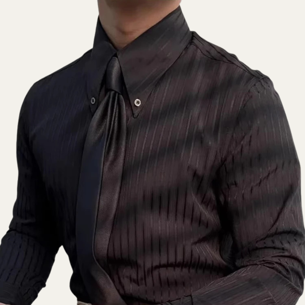 Classic Slim Fit Men's Button Down Shirt