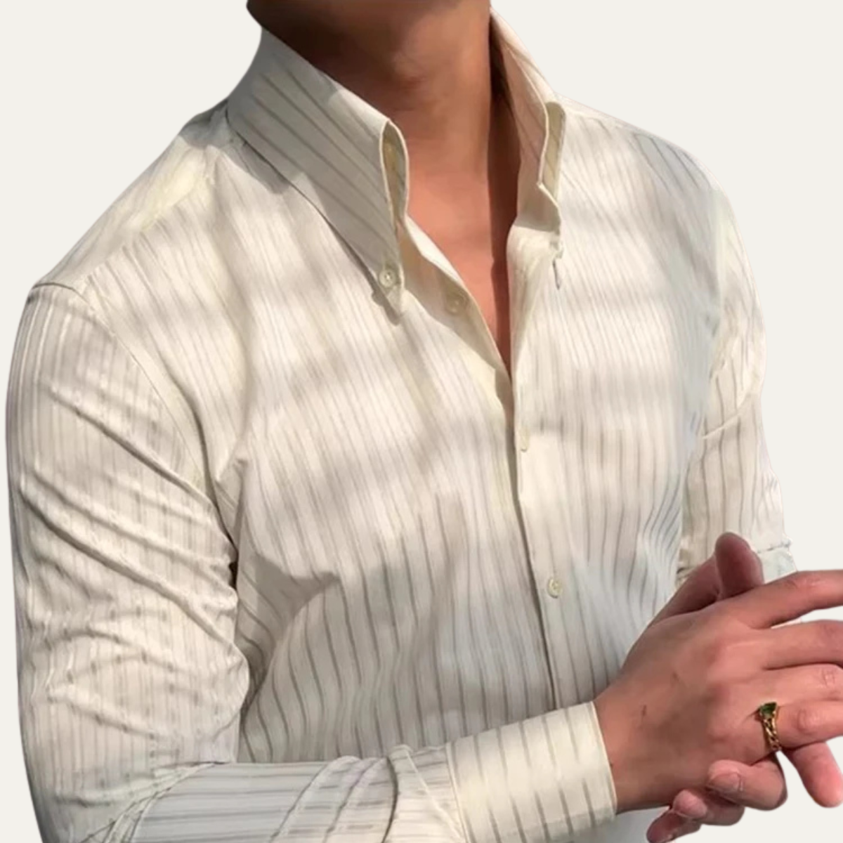 Classic Slim Fit Men's Button Down Shirt
