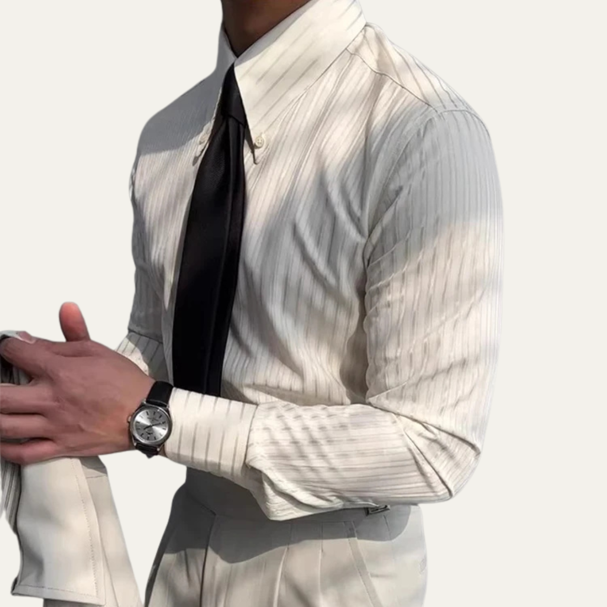Classic Slim Fit Men's Button Down Shirt