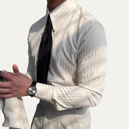 Classic Slim Fit Men's Button Down Shirt