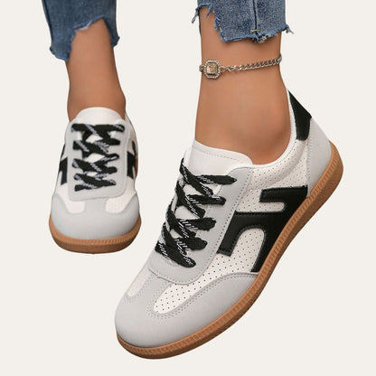 Comfortable Stylish Leather Sneakers for Women