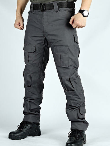 Men's Cargo Pants Pocket Plain Camouflage Comfort Breathable