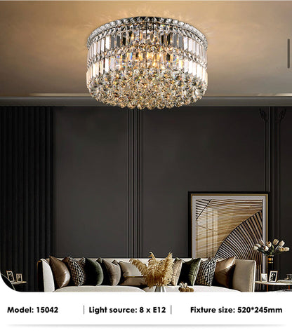 Luxury Glass Drop Ceiling Light
