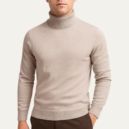Traditional Men's Crew Neck Knitted Sweater