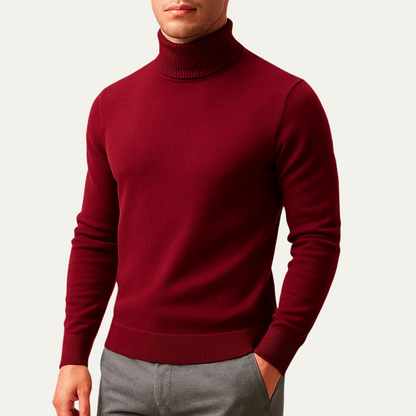 Traditional Men's Crew Neck Knitted Sweater