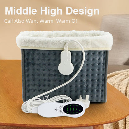 Electric Foot Warmer Heater USB Charging Power Saving Warm Foot Cover Feet Heating Pads For Home Foot Blanket