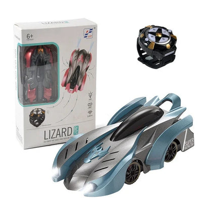 2.4G Anti Gravity Wall Climbing Watch RC Car Toy