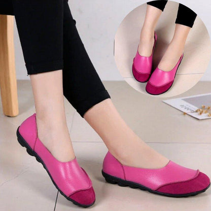 Women's Lofors Loafers Moccasins Soft Leather Flats