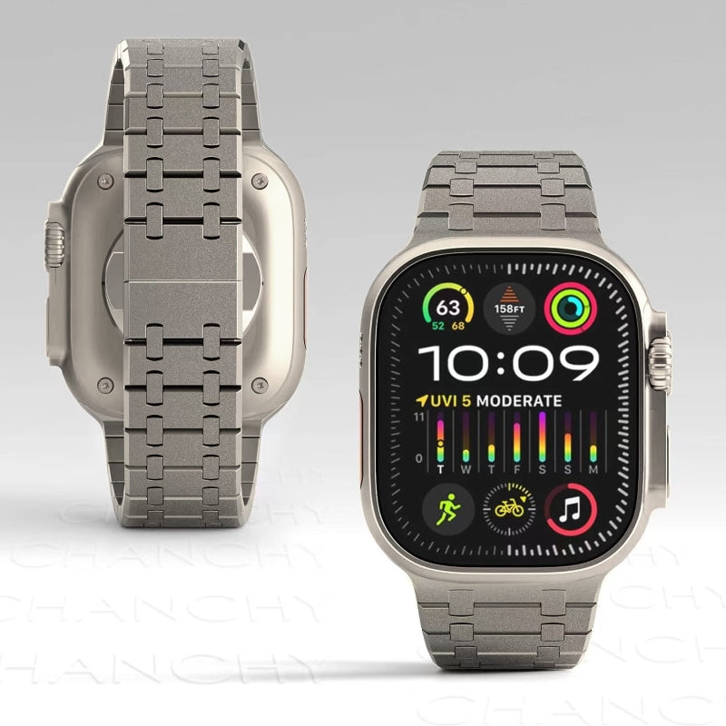 Luxury Metal Link Apple Watch Strap - OutfitLondon
