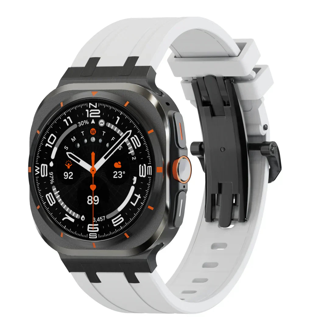 Colorful Butterfly Clasp Soft Strap For Samsung Watch