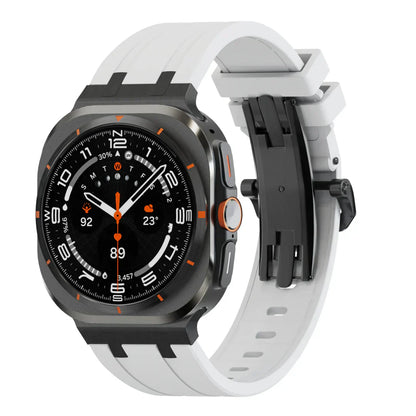 Colorful Butterfly Clasp Soft Strap For Samsung Watch