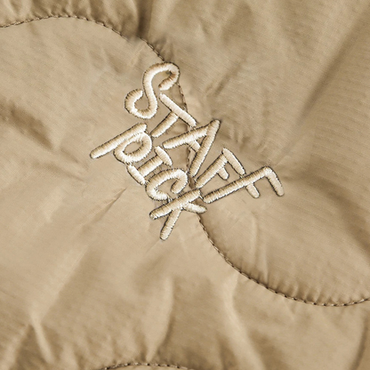 Warm Padded Mens Quilted Coat