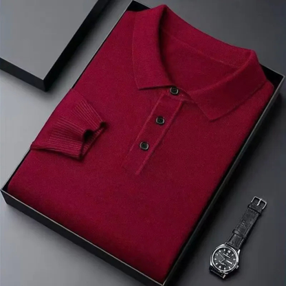 Premium Men's Pure Wool Cashmere Sweater