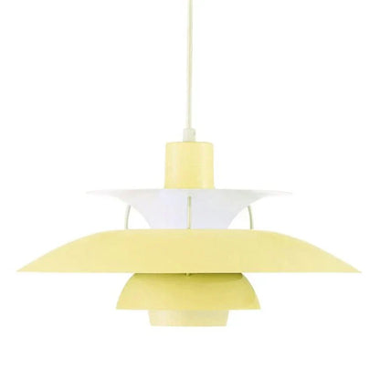 Stylish LED Hanging Lamp With Glass Shade