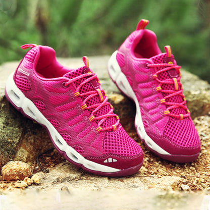 Unisex -New Mesh Lace Up Outdoor Hiking Sneakers