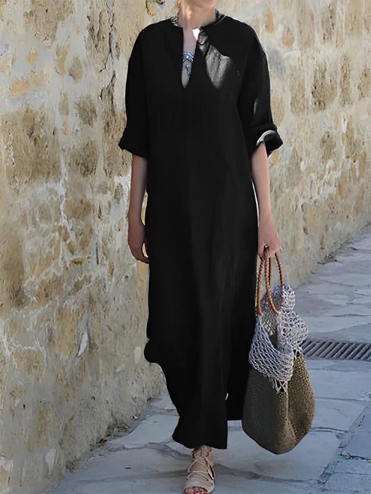 Elegant Women's Summer Maxi Dress - OutfitLondon