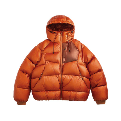 Men's Casual Insulated Down Hooded Puffer Jacket