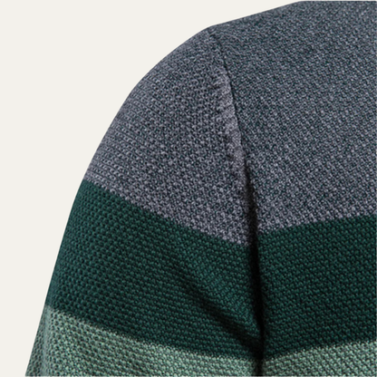 Relaxed Fit Men's Cotton Crew Neck Sweater