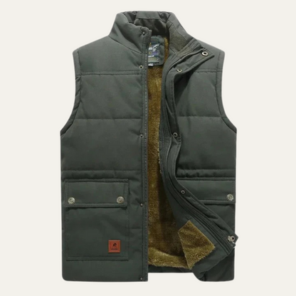 Thermal Insulated Men's Fleece Gilet Jacket