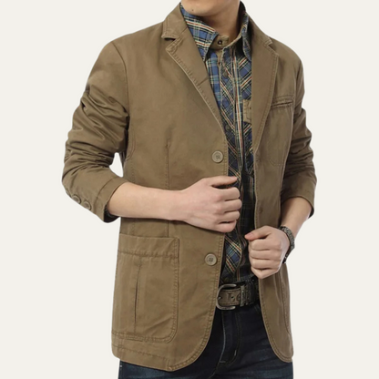 Relaxed Fit Men's Slim Lightweight Jacket