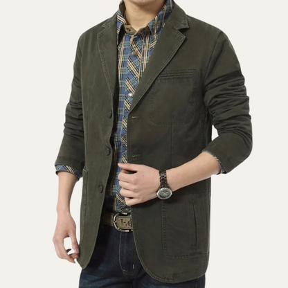 Relaxed Fit Men's Slim Lightweight Jacket