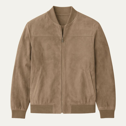 Luxury Brown Leather Mens Jacket