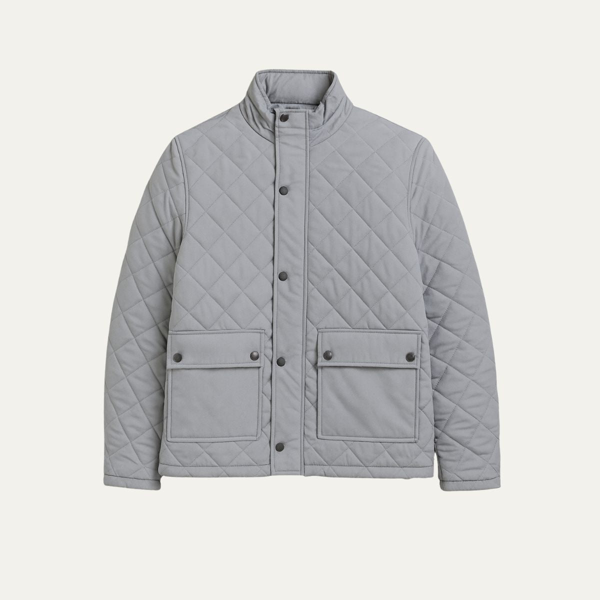 Classic Black Padded Mens Parka Jacket - OutfitLondon