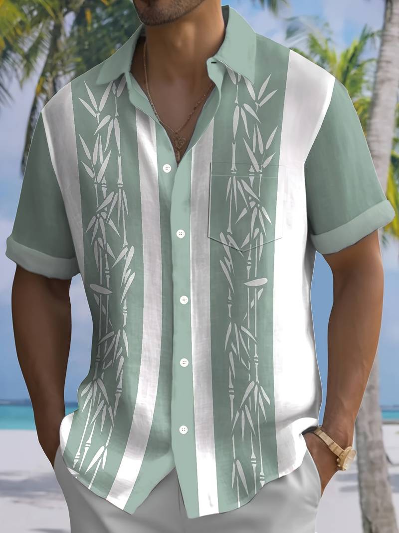 Lightweight Natural Bamboo Men's Tee Shirt
