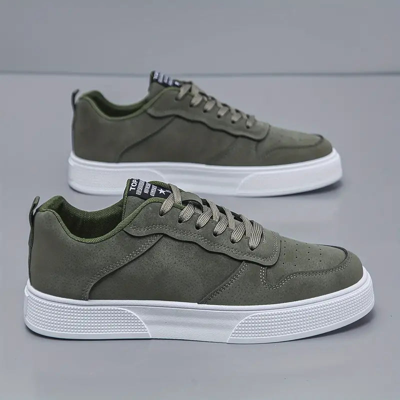 Comfortable Leather Running Shoes