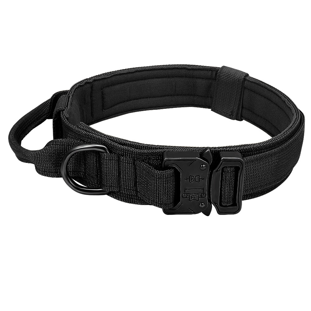 Tactical Dog Collar Military Adjustable Nylon