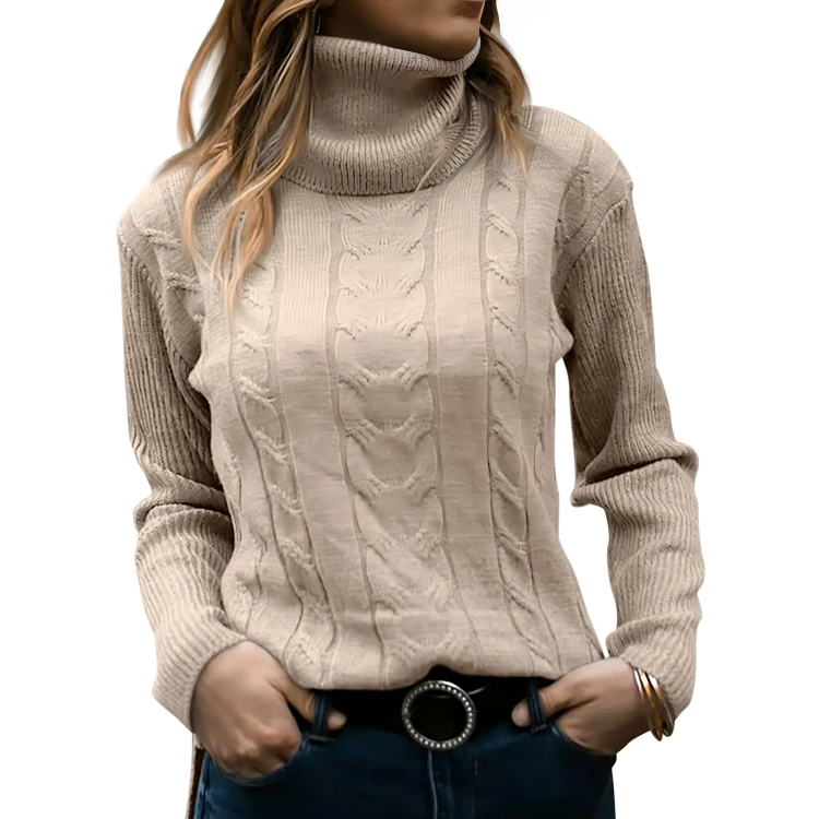 Comfortable Ladies' Traditional Crew Neck Jumper