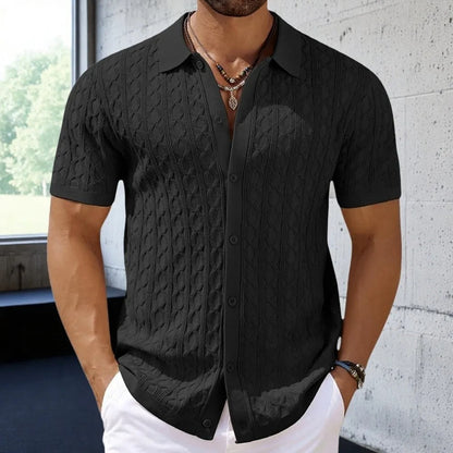 Classic Men's Short Sleeve Sweater