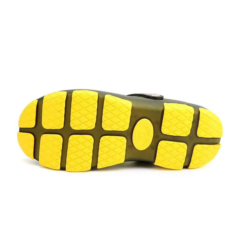 Men's Summer Slippers Lightweight Mesh Clog Quick Drying Garden Shoe