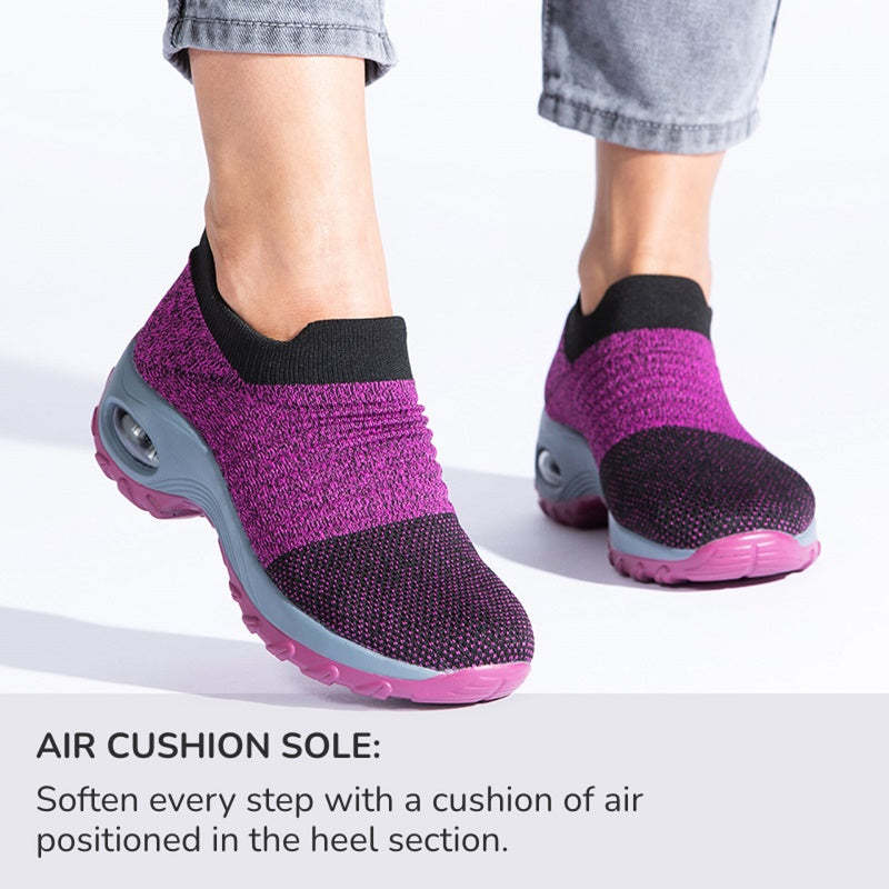 Super Soft Women's Thick-Soled Lightweight Walking Shoes