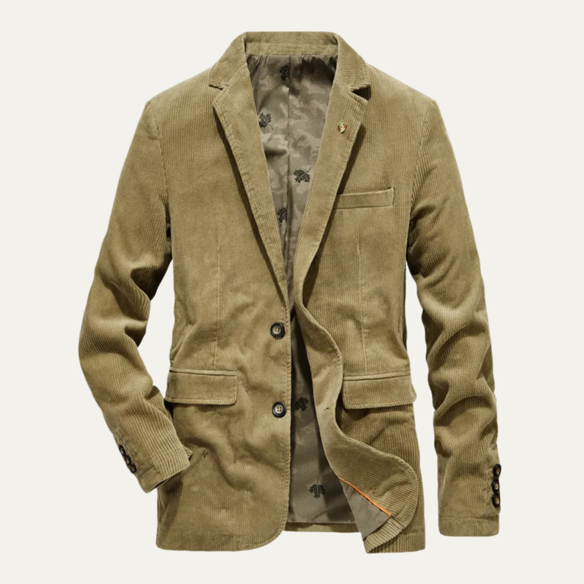 Classic Mens Corduroy Blazer Jacket