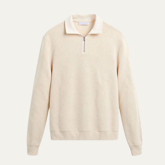 Men's Breathable Slim Fit Knit Sweater - OutfitLondon
