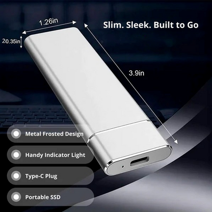 Portable SSD for Large Storage – 5TB External Drive with Lightning-Fast Transfer Speeds