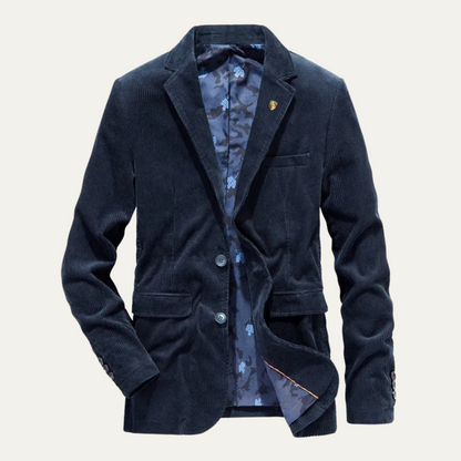 Classic Mens Corduroy Blazer Jacket