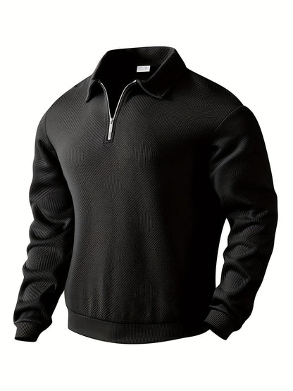 Cozy Fleece Pullover Sweater with Neckline and Snowflake Design - OutfitLondon