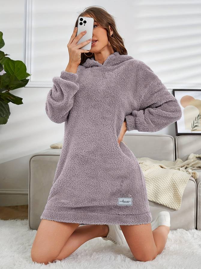Cozy Women's Fleece Hooded Jacket