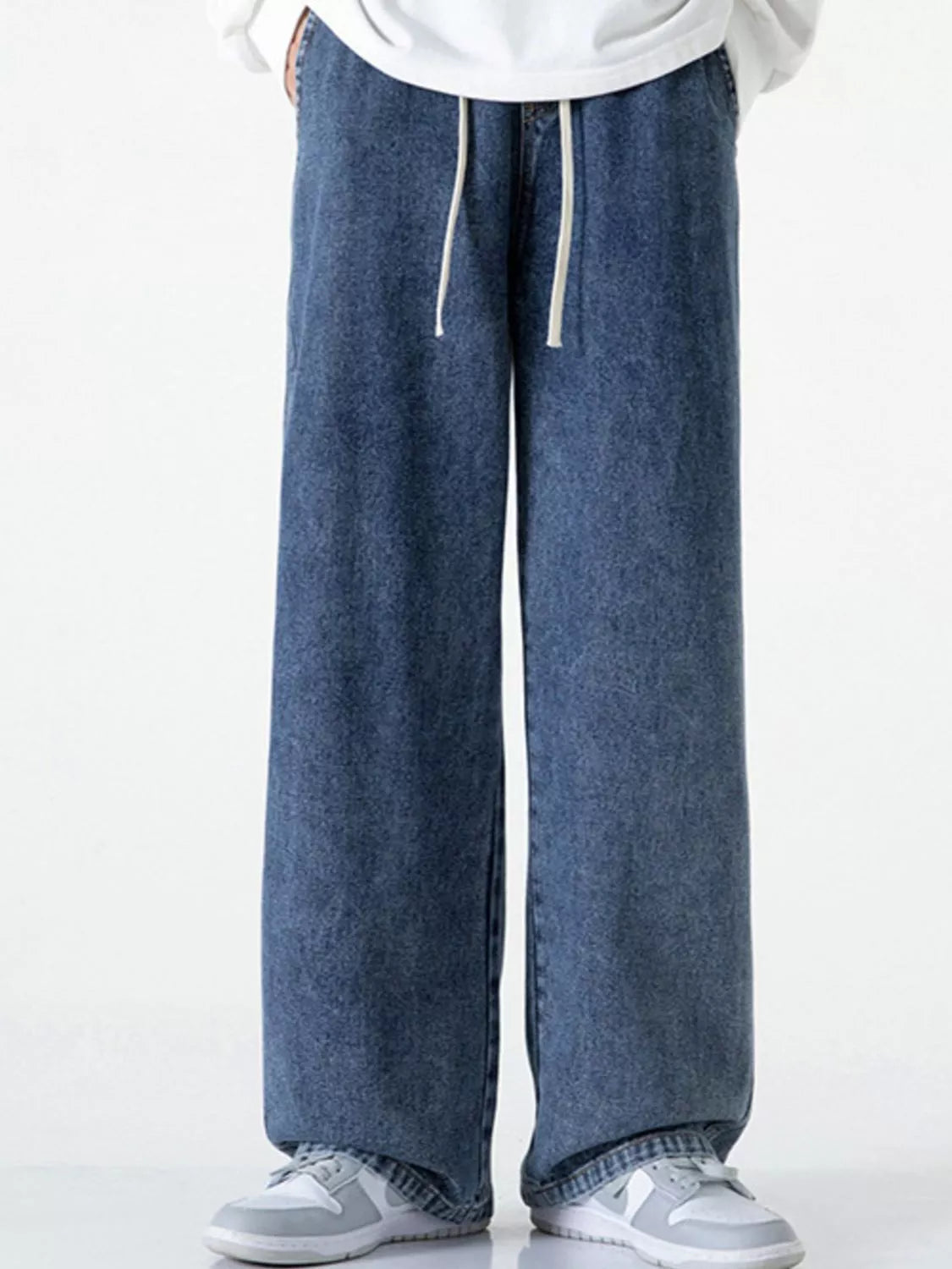 Comfortable Mens Stretch Waist Jeans