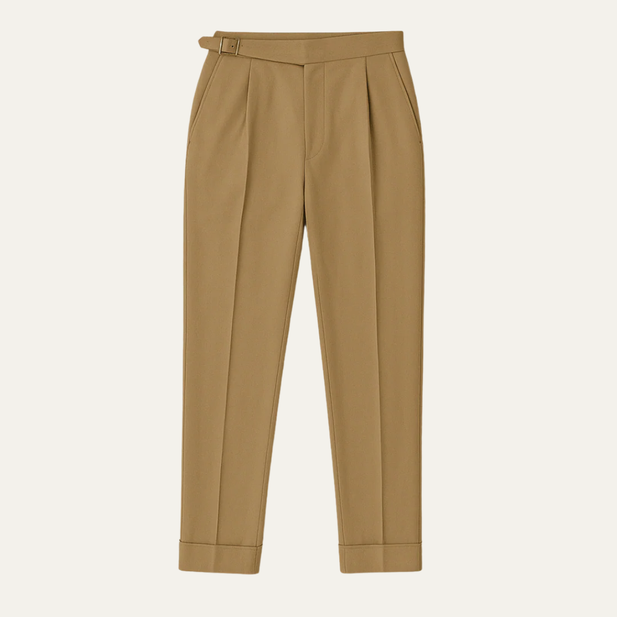 Classic Fit High Waisted Mens Dress Pants - OutfitLondon