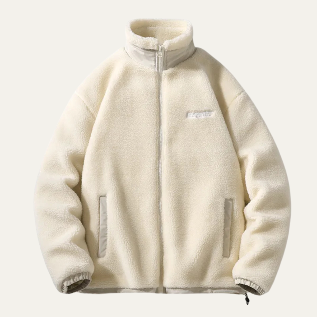 Men's Cozy Fleece Zip Up Winter Jacket - OutfitLondon